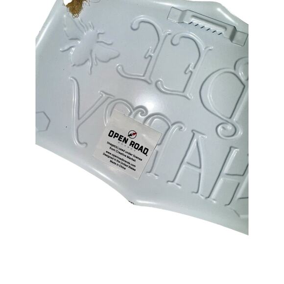 Bee Decor 3 Piece Bundle Signs Gnome Hive Black Yellow Kitchen Gift Welcome - Picture 7 of 9